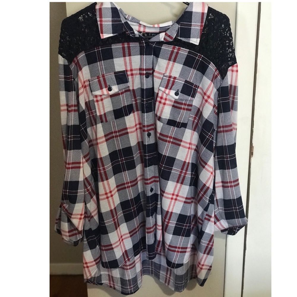 🛍-Rue21 Plus Sized Flannel